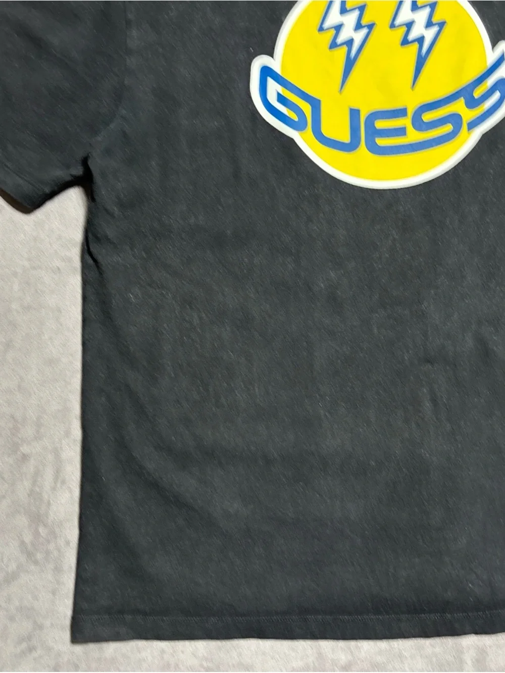 J Balvin x Guess Shirt Mens Medium Vintage Black 2020 Colores StreetWear - Picture 13 of 13